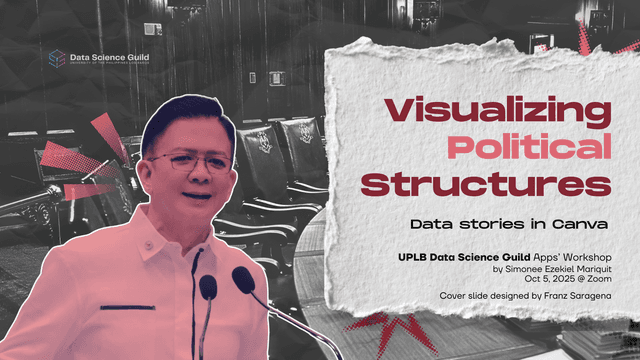 UPLB DSG Applicants' Workshop - Data Storytelling with Canva